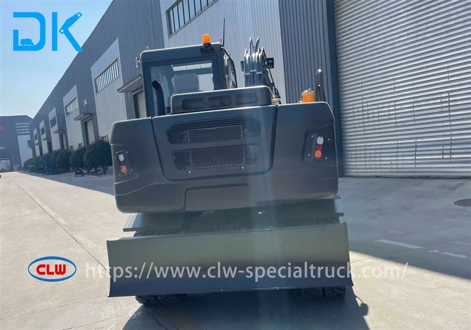 CL9075 Tire Excavator Manual Rear rear