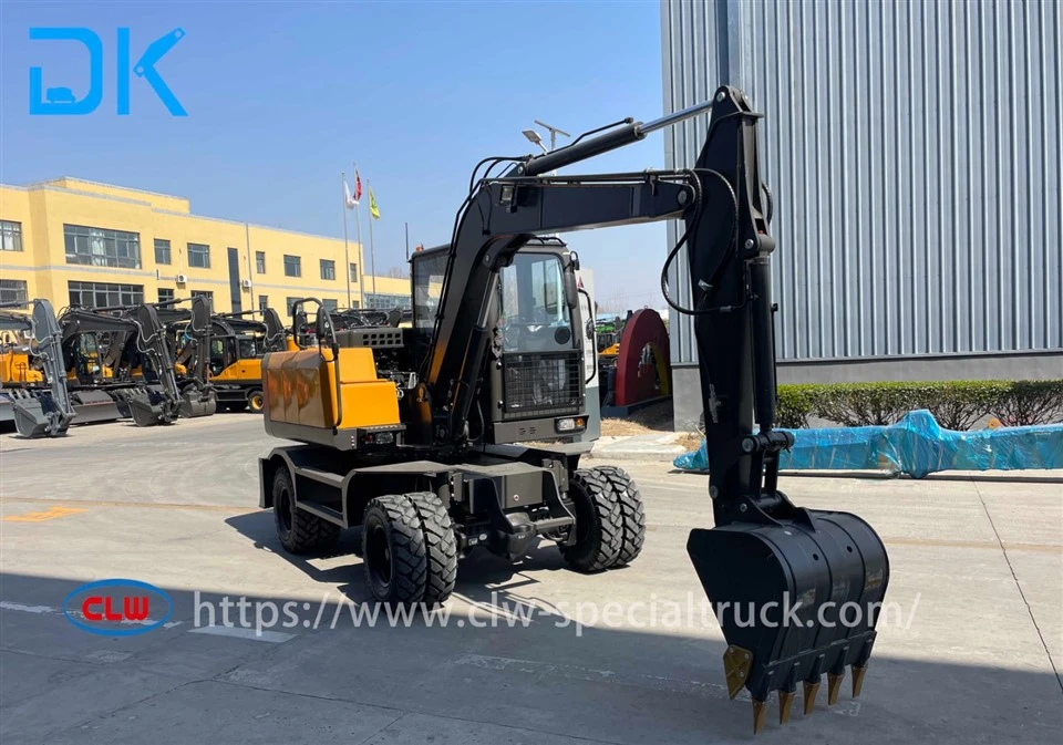 CL9075 Tire Excavator Manual front left