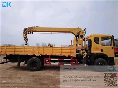 אמצעי זהירות לנהיגת מנוף רכוב על משאית חדשה