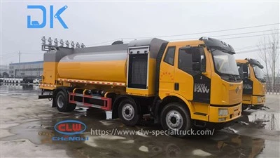 משאית דיכוי אבק לפיצוץ מוקשים