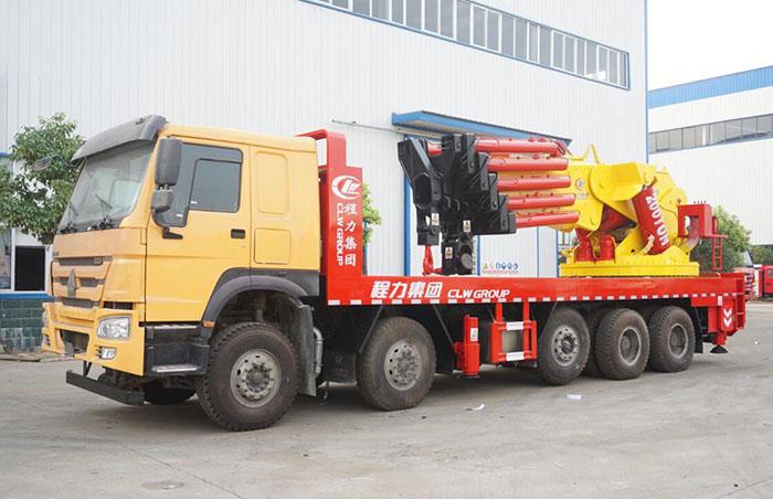 80t Knuckle boom truck